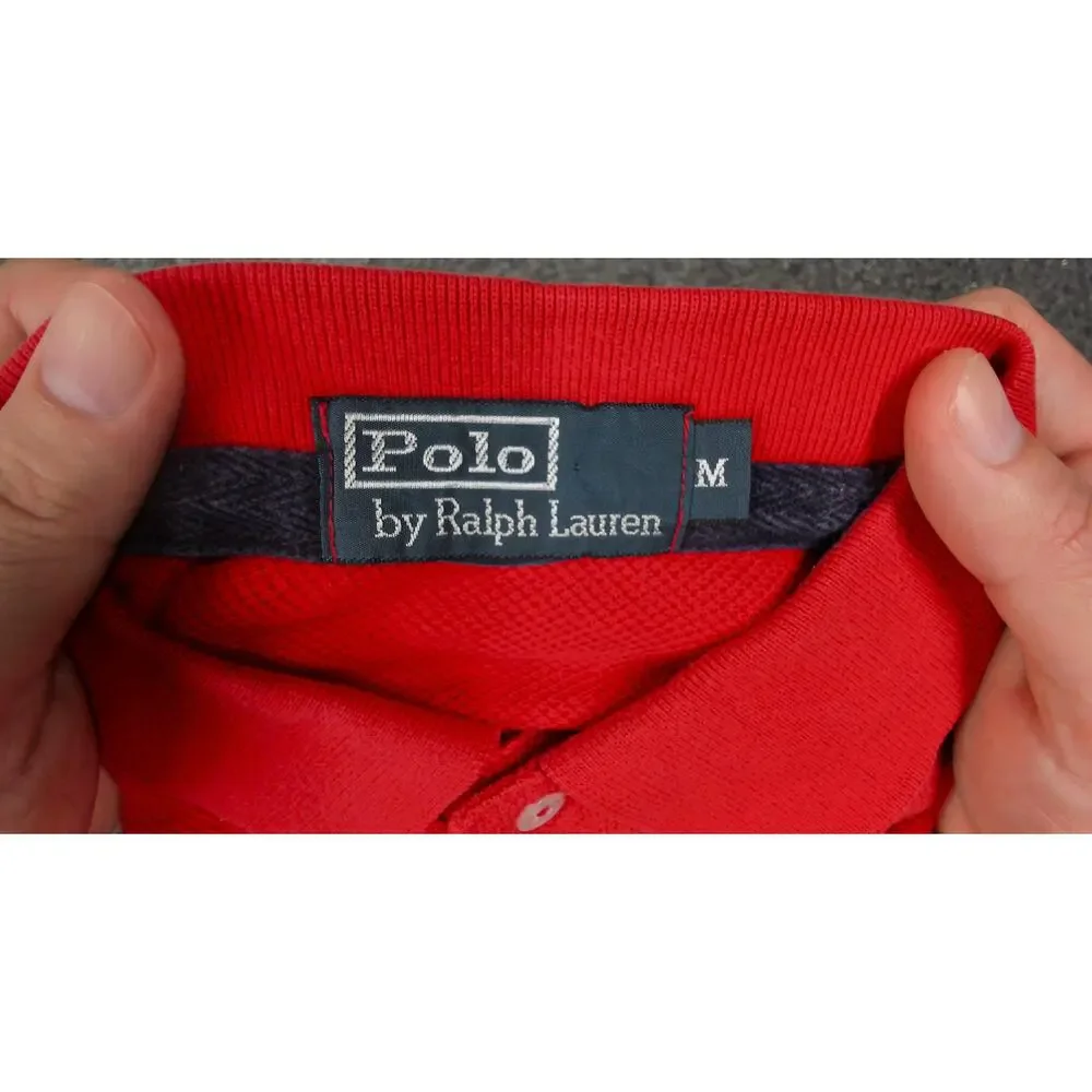 Vintage Polo Ralph Lauren Vented Color Block Y2K Oversized Rugby Polo XL